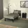 ML-Design 90 x 200 cm Schwarz