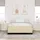 vidaXL Boxspringbett 160 x 200 cm Creme