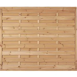 Tetzner & Jentzsch Sichtschutzelement 180 x 150 cm Grün Holz