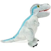 KÖGLER 90542 - Dinosaurier Kuscheltier, T-Rex in Grau, in der Größe ca. 28 x 16 x 25 cm