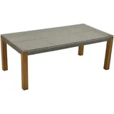 Gardenson Gartentisch Beige, - 100x74x200 cm,