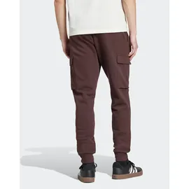 adidas Essentials Fleece regular tapered Joggers Shadow Brown S