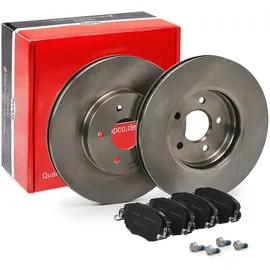 Mapco 47659 Bremsensatz Bremsscheiben Bremsbeläge vorne belüftet