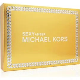 Michael Kors Sexy Amber Eau de Parfum 100 ml + Eau de Parfum 10 ml + Body Lotion 100 ml + Shower Gel 100 ml Geschenkset