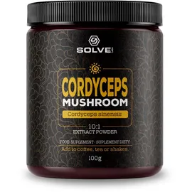 solve labs Cordyceps Mushroom Pulver 100 g