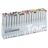 COPIC® Sketch D Layoutmarker-Set farbsortiert 1,0 + 6,0 mm, 72 St.