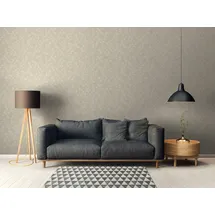 A.S. Création Vliestapete Nara 10 m x 0,53 m 1 St Beige/Grau 387474