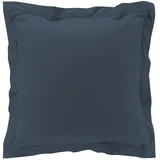Douceur d'intérieur Kissenbezug LOUMEA 63 x 63 cm Blau