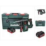 Metabo KH 18 LTX BL 24 Akku Bohrhammer 18 V 2,2 J SDS Plus Brushless + 1x Akku 10,0 Ah - ohne Ladegerät