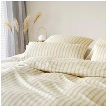 ELEGANTE Naturally Gestreift Gelb 40 x 80 cm