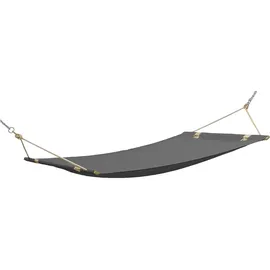 konsimo® Hängematte LENGER Hängematte (Hängematte), hergestellt in der EU, bequem und robust grau