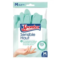 Spontex Sensible Haut Putzhandschuh 12110207 , 1 Paar, Größe 7-7,5