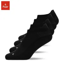SNOCKS Laufsocken Schwarz 47