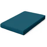 schlafgut Pure Baumwolle 120 x 200 - 130 x 220 cm petrol deep