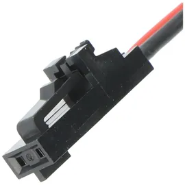 AccuCell Speicherbatterie passend für Temperatursensor, 1/2 AA Lithium Batterie 3,6V, mit Kabel und Stecker