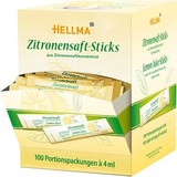 HELLMA Zitronensaft 100 x 4,0 ml