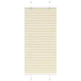 vidaXL Plissee Creme 65x100 cm Stoffbreite 64,4 cm Polyester
