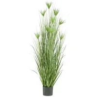 Creativ green künstliche Pflanze Cyperus longus Gras, 210cm