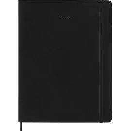Moleskine Germany GmbH Moleskine 12 Monate Monatsnotizkalender 2026, Large/A5, 1 Mo = 2 Seiten, Linierte Seiten, Weicher Einband, Schwarz