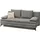 Jockenhöfer Schlafsofa Polyester 2-Sitzer Grau