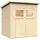 Konifera Amrum 2 1,97 x 1,93 m Beige