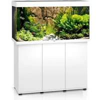 juwel® aquarium Rio 350 Aquariumkombination 350,0 l Heizer, Filter, Unterschrank Weiß