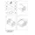 Zeller Dokumentenablage Mesh 35,5 x 29,5 cm Metall Silber