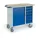rollcart transportsysteme Montagewagen Stahl 111x86x60 cm blau 6 Schubladen