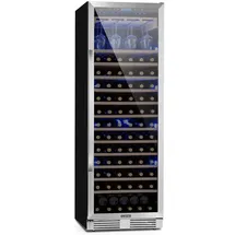 Klarstein Vinovilla Grande 165 Built-in Uno Weinkühlschrank 425l 165Fl. Glastür