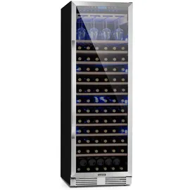 Klarstein Vinovilla Grande 165 Built-in Uno Weinkühlschrank 425l 165Fl. Glastür