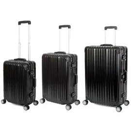 TRAVELHOUSE London Koffer-Set 3-tlg. schwarz