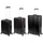 TRAVELHOUSE London Koffer-Set 3-tlg. schwarz