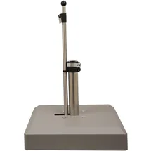 Liro Schirmständer Alu-Vario 50 kg Aluminium Grau
