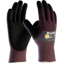 Atg Maxidry® Nylon-strickhandschuhe 56-425 Violett/schwarz