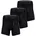 Herren 3er Pack in Schwarz L