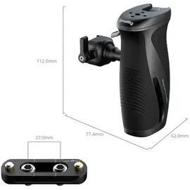 SmallRig 5160 Drehbarer Seitengriff mit NATO-Klemme