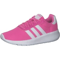 adidas Lite Racer 3.0 Running Shoe, Screaming Pink/Cloud White/Core Black, 39 1/3 EU
