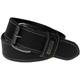 Camp David Herren Ledergürtel Black 100