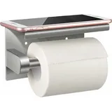 304 Toilettenpapierhalter, Toilettenpapierhalter, Ohne Bohren, Wandmontierter Toilettenpapierhalter, Edelstahl