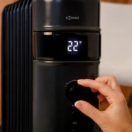 Taurus Alpatec Taurus Agadir Connect 2000 Smarter Ölradiator, Schwarz