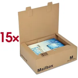 ColomPac® Versandkartons CP 098 Mailbox M 33,0 x 25,3 x 11,0 cm, 15 St.