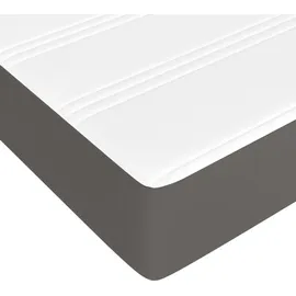 vidaXL Taschenfederkernmatratze Grau 180 x 200 cm H3