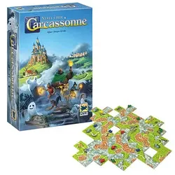 ASMODeeTM Nebel über Carcassonne Brettspiel