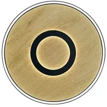 buschwerk LED-Deckenleuchte Heloise Alu, Eisen, Stahl & Metall