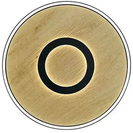 buschwerk LED-Deckenleuchte Heloise Alu, Eisen, Stahl & Metall