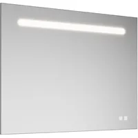 Burgbad Eqio Leuchtspiegel mit LED-Beleuchtung, 1 Sensorschalter, Handyhalter, 900x30x700mm,