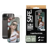 Panzer Glass SAFE. by PanzerGlass 2-in-1 Schutz Set TPU Case + Glas iPhone 16 Pro Max Transparent