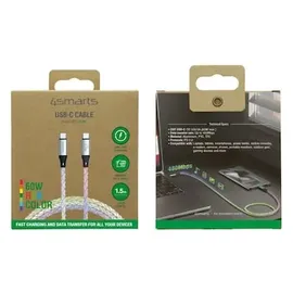 4smarts USB-C 1,5 m Weiß