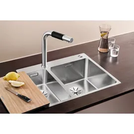 Blanco Andano 340/180-IF/A InFino Einbau Becken rechts mit Ablauffernbedienung edelstahl (525247)