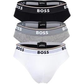 Boss Slip 3er Pack Schwarz / Weiß / Grau M